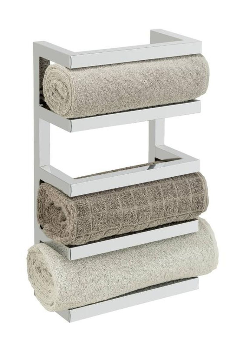 Wenko, wieszak na ręczniki ze stali nierdzewnej, Fondrio