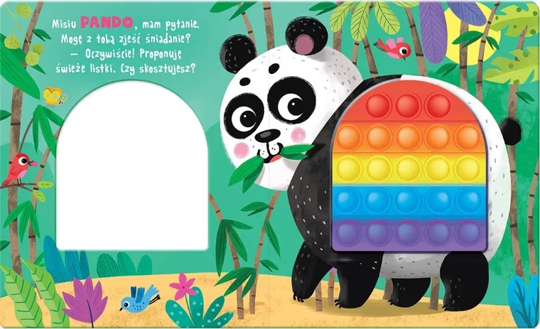 Wesołe Zoo. Książeczka sensoryczna