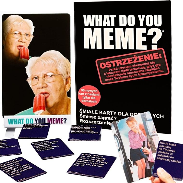 What Do You Meme? Extra paka No 3, imprezowa gra karciana, dodatek do gry