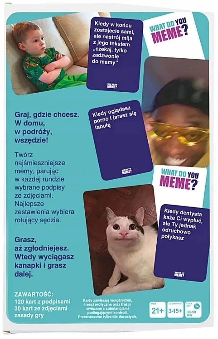 What Do You Meme? Szybka rozgrywka, gra towarzyska