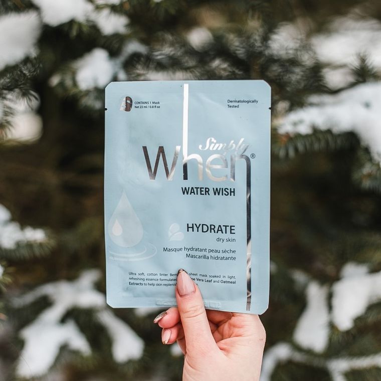 When, Simply, maska na twarz w płacie, Water Wish, 1 szt.