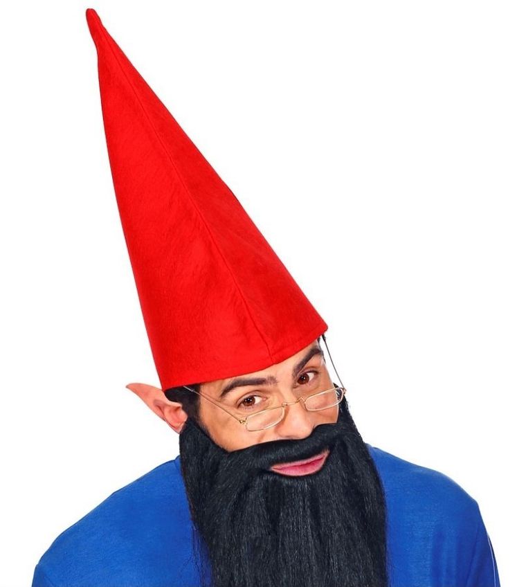 Widmann, krasnal, czapka, czerwona