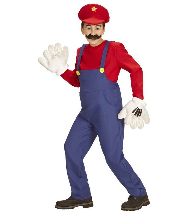 Widmann, Mario, hydraulik, strój dla dzieci, rozmiar 110/116