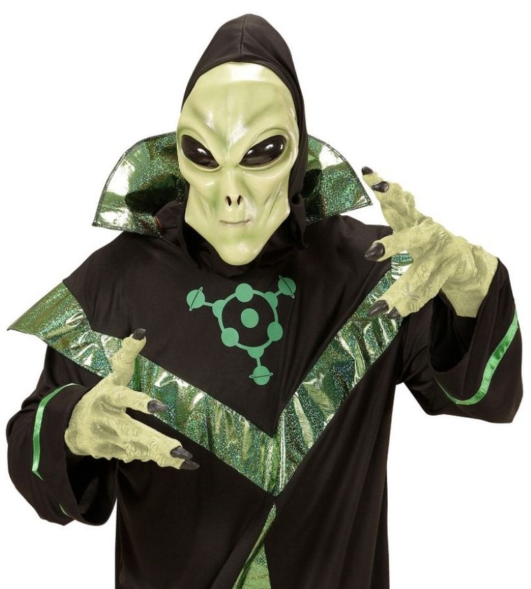 Widmann, maska ufo, krzyk