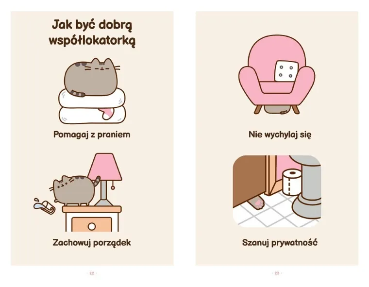 Wiele żyć kotki Pusheen