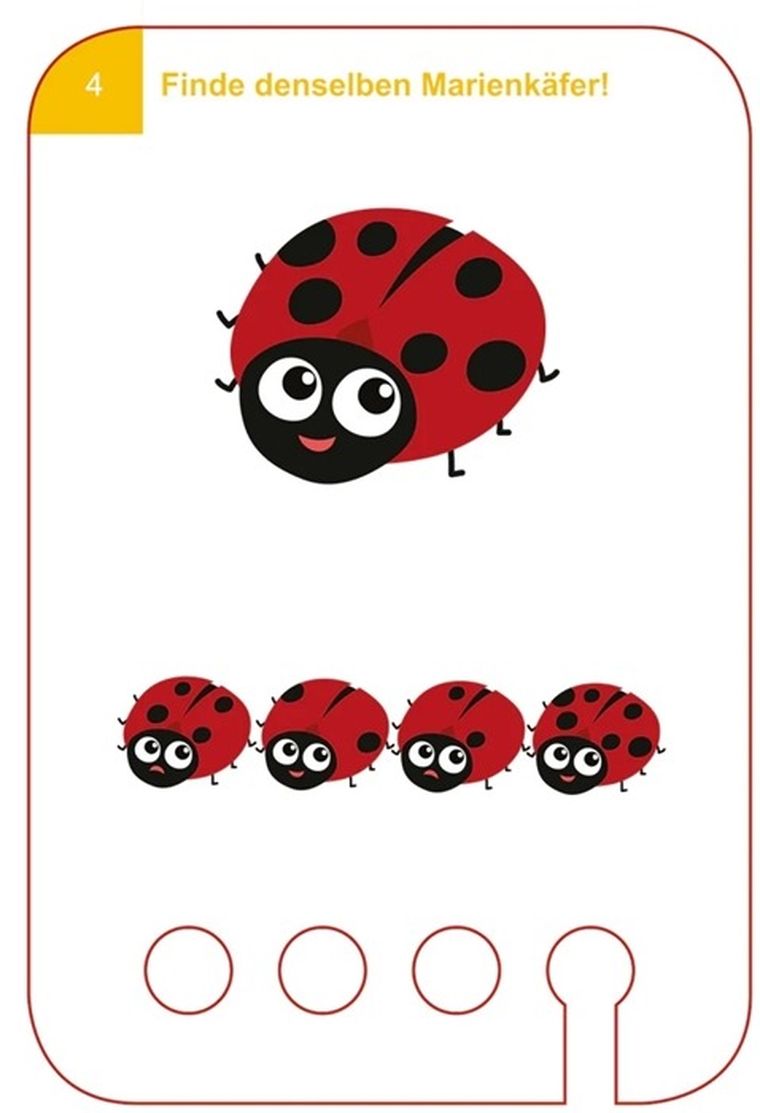 WiemTo, Percepcja Wzrokowa Zadania, karty edukacyjne, 4+