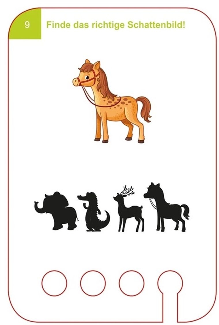 WiemTo, Znajdź Cień, karty edukacyjne, 3+