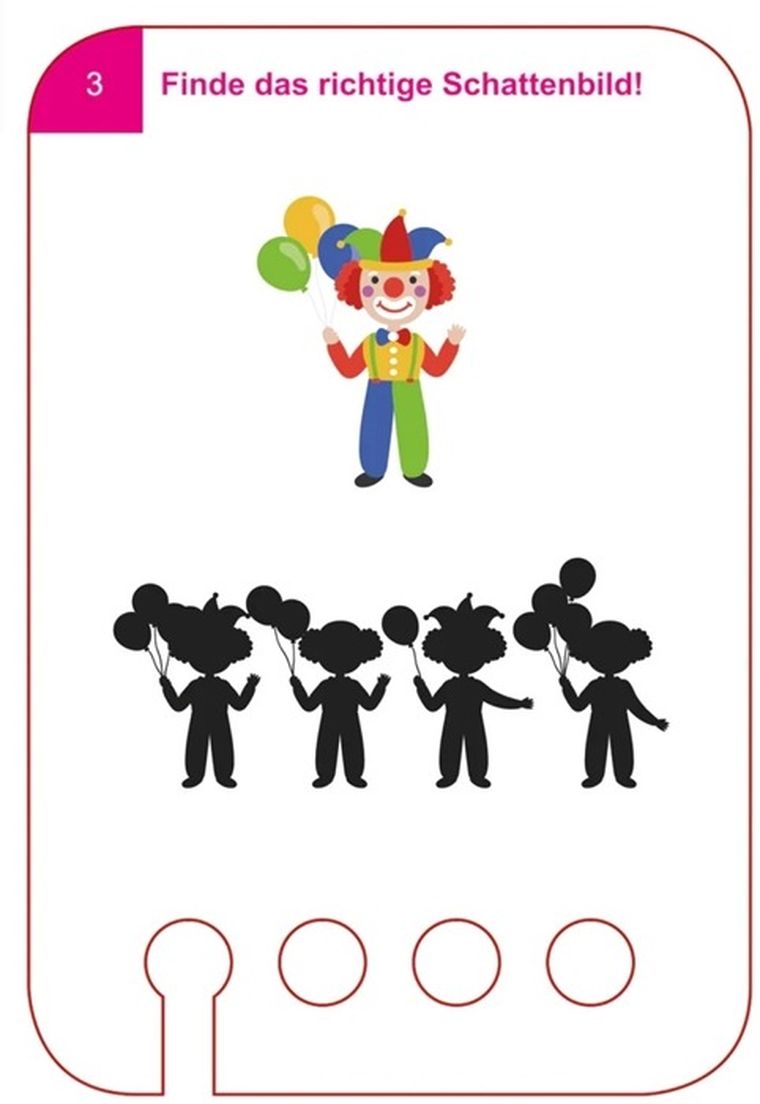 WiemTo, Znajdź Cień, karty edukacyjne, 5+