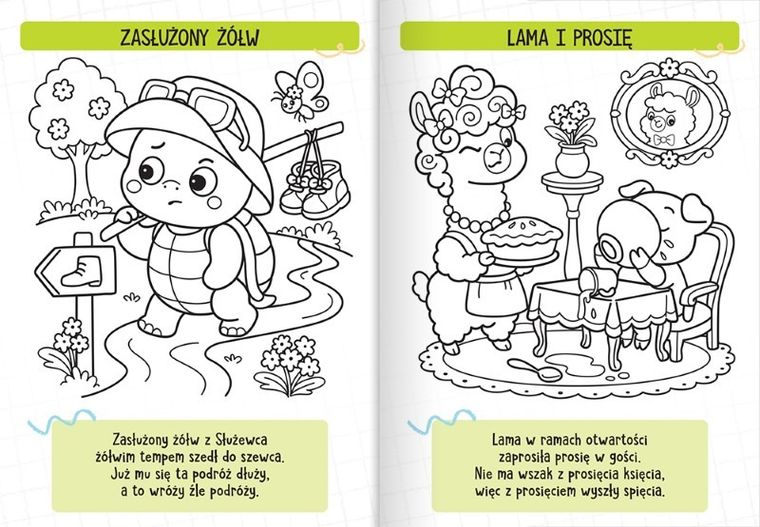 Wierszyki logopedyczne do powtarzania i kolorowania