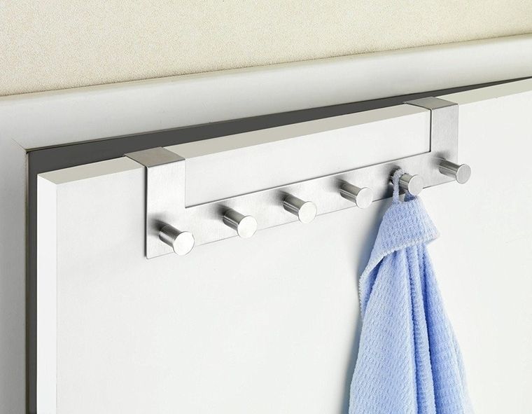 Wieszak na drzwi, 6x haczyki na drzwi, Celano