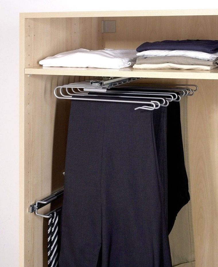 Wieszak na spodnie, wysuwany