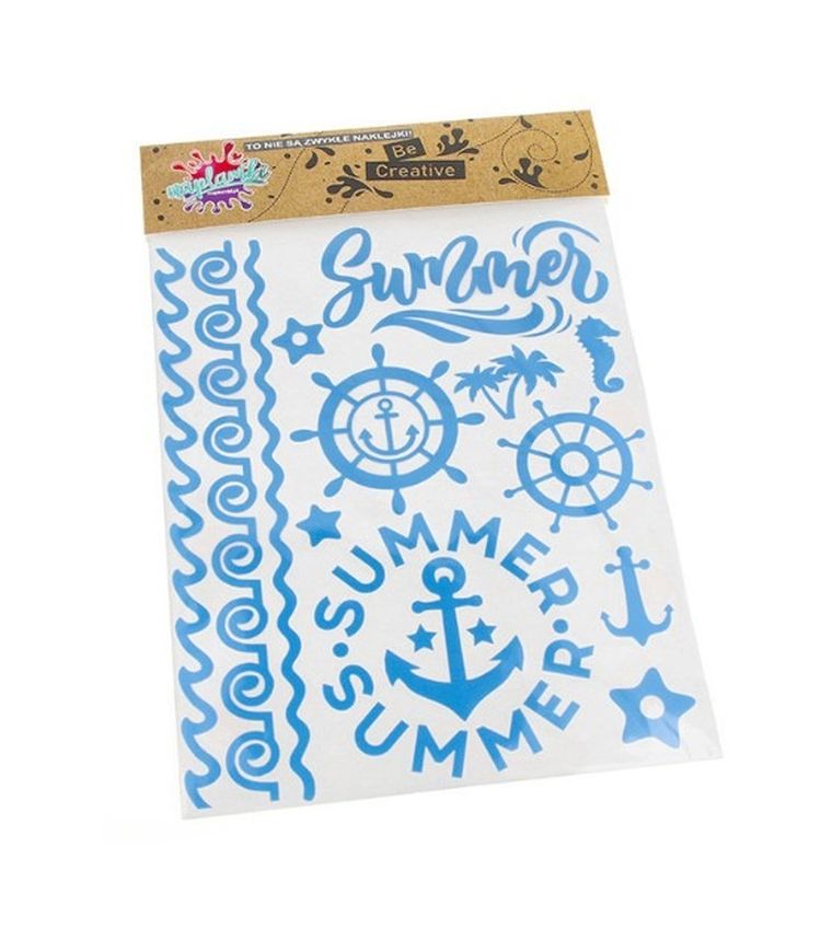 Wikoria, naplamki, naprasowani na ubrania, Marin