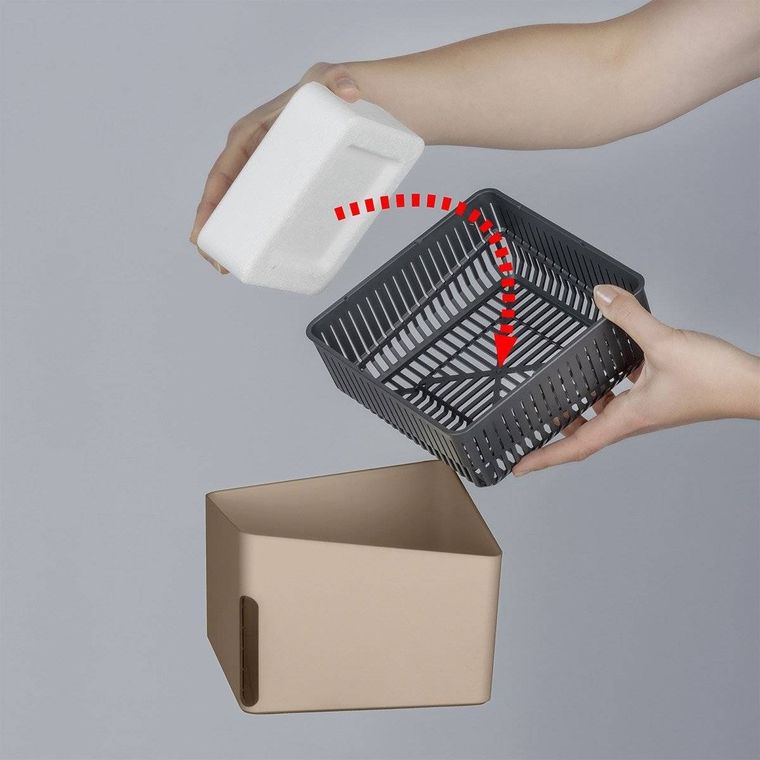 Wkład do urządzenia pochłaniającego wilgoć, pomarańczowy, 500 g,