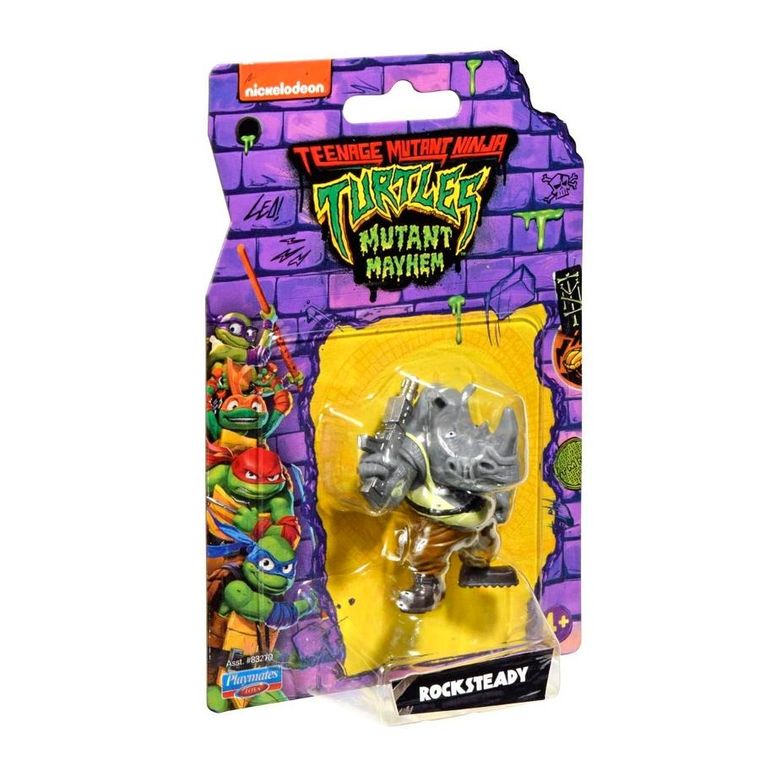 Wojownicze Żółwie Ninja, Zmutowany chaos, Rocksteady, figurka