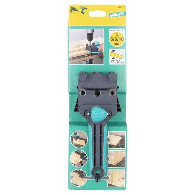 Wolfcraft, przyrząd do połączeń kołkowych, 6,8,10 mm