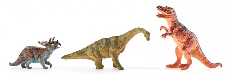 Woodyland, Dino, głowa dinozaura, zestaw figurek, 25 elementów