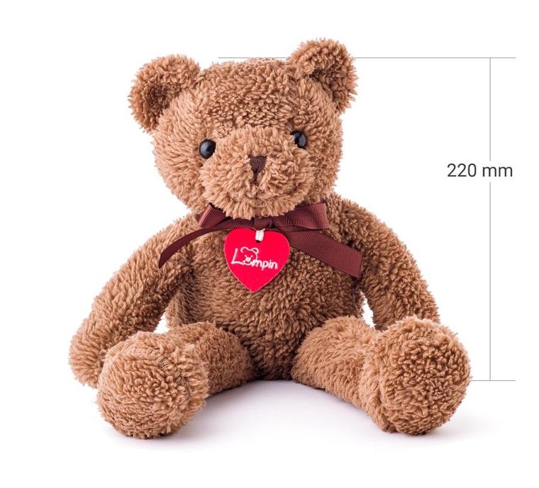 Woodyland, Miś Been z sercem, maskotka, 40 cm