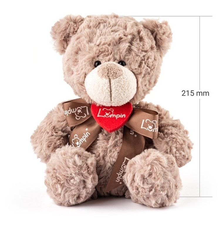 Woodyland, Miś Lumpin z kokardą, maskotka, 25 cm