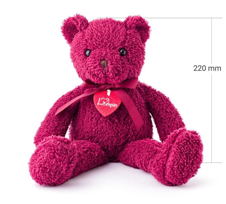 Woodyland, Miś Saga z sercem, maskotka, 40 cm