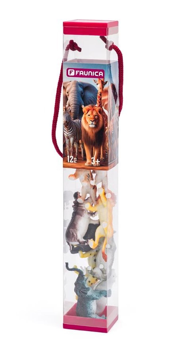 Woodyland, zwierzęta dzikie, zestaw figurek, 12 szt.