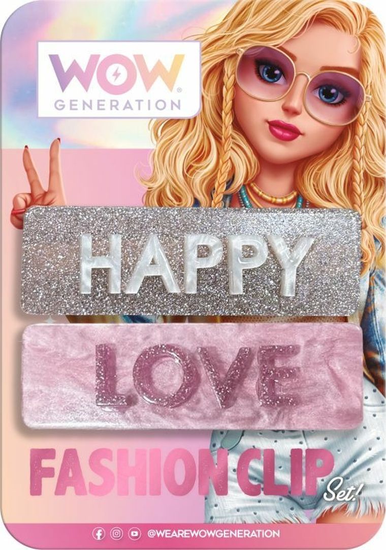 WOW Generation, klipsy do włosów, 2 szt.