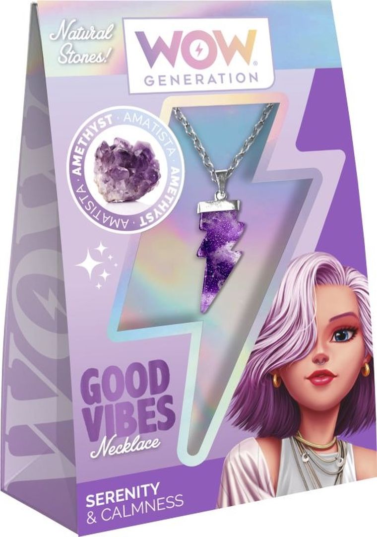WOW Generation, naszyjnik z kamieniami, 5 wzorów