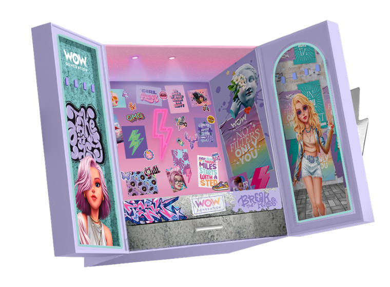 WOW Generation, pudełko na biżuterię, efekty świetlne