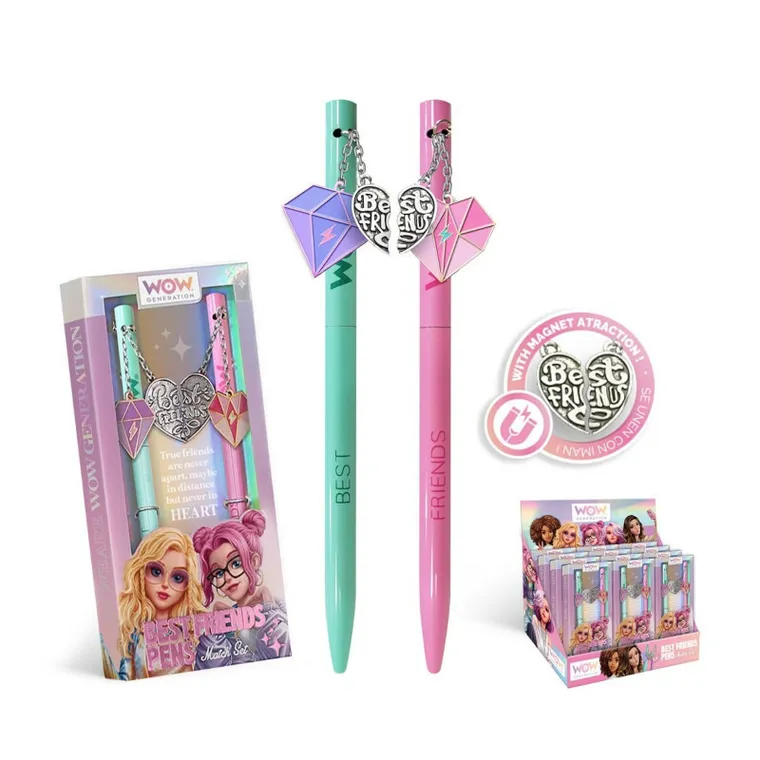 WOW Generation, zestaw długopisów dla przyjaciółek, 2 szt.