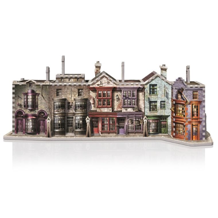 Wrebbit, Harry Potter, Diagonal Alley, puzzle 3D, 450 elementów