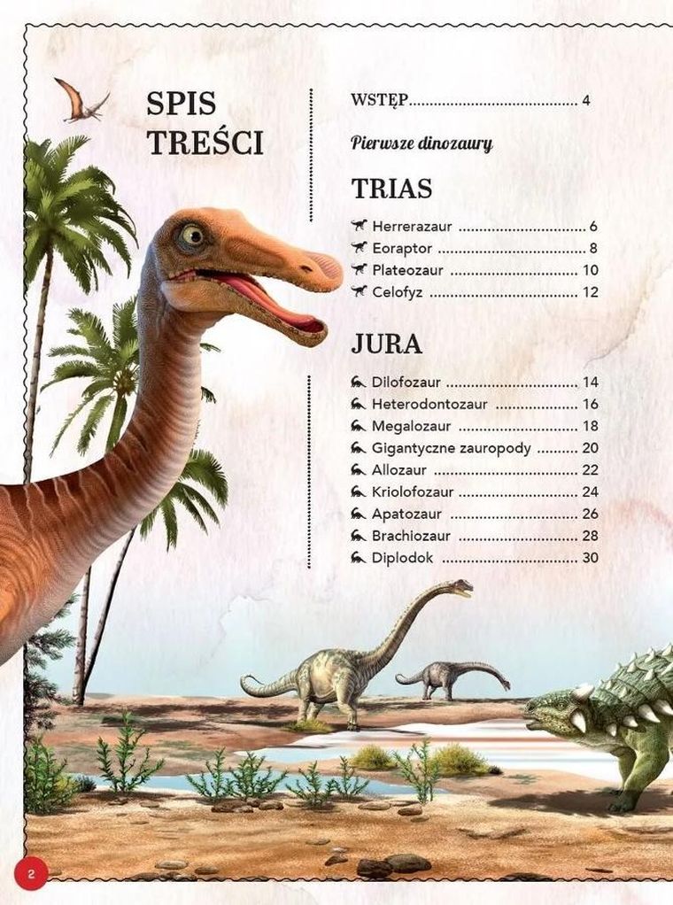 Wspaniała księga dinozaurów