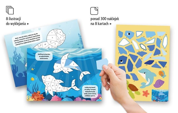 Wyklejanki. Zwierzęta morskie