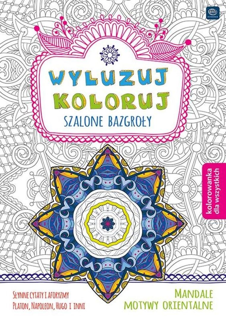 Wyluzuj koloruj. Szalone bazgroły