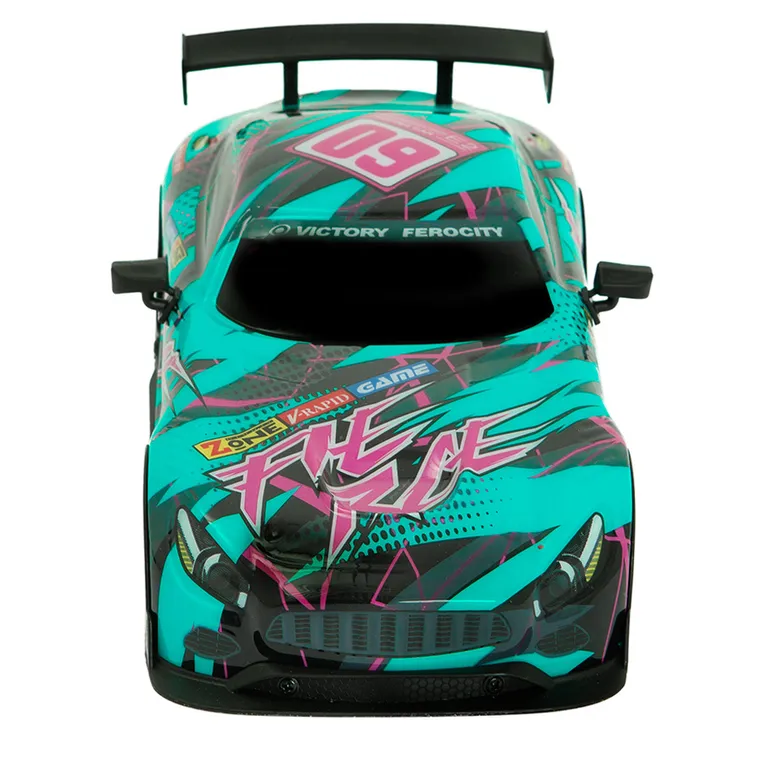 Wyścigówka, pojazd zdalnie sterowany ze światłem