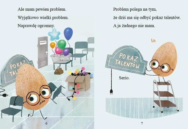 Wzorowe Jajo i Pokaz Talentów. Tryb czytania. Smaczna Banda i emocje