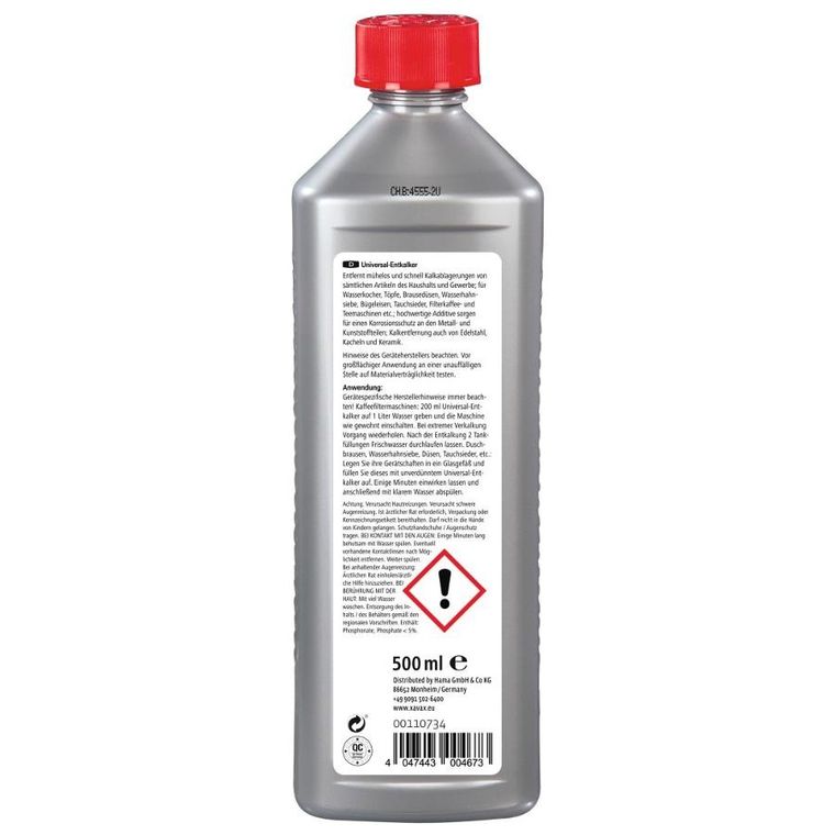 Xavax, odkamieniacz uniwersalny, 500 ml