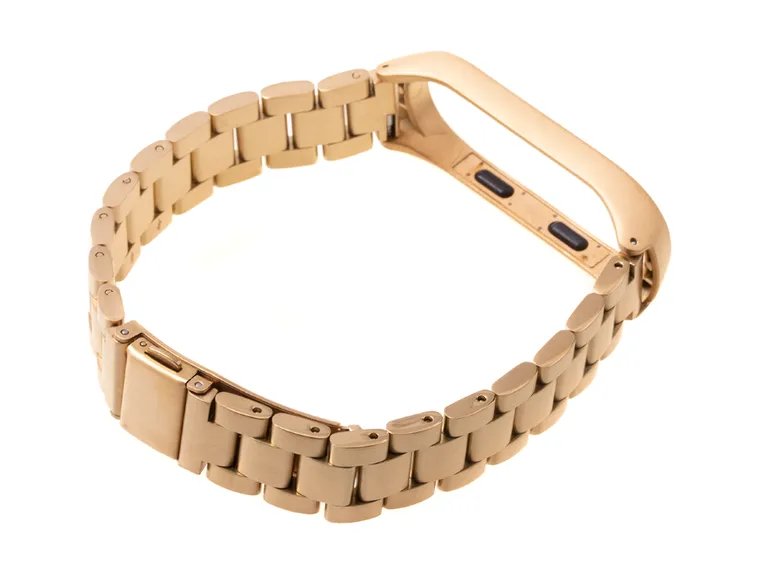 Xiaomi, bransoleta do Xiaomi Mi Band 3/Mi Band 4, złota