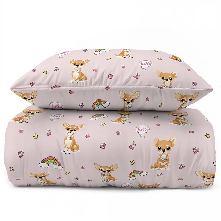 XOXO, komplet pościeli młodzieżowej, 160-200 cm + 70-80 cm