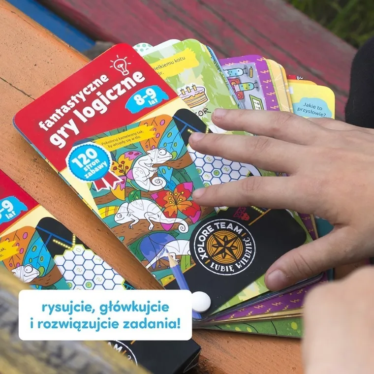 Xplore Team, Fantastyczne gry logiczne dla dzieci w wieku 8-9 lat