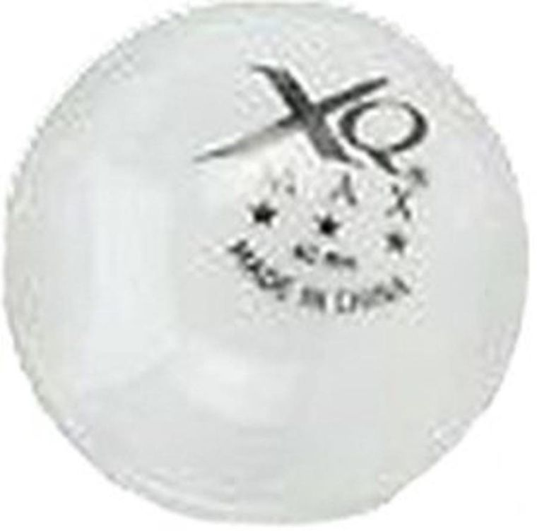 Xqmax, piłeczki do tenisa stołowego, 3 gwiazdki, 12 szt., białe