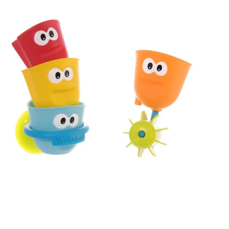 Yookidoo, Kolorowe kubeczki, zabawka do kąpieli