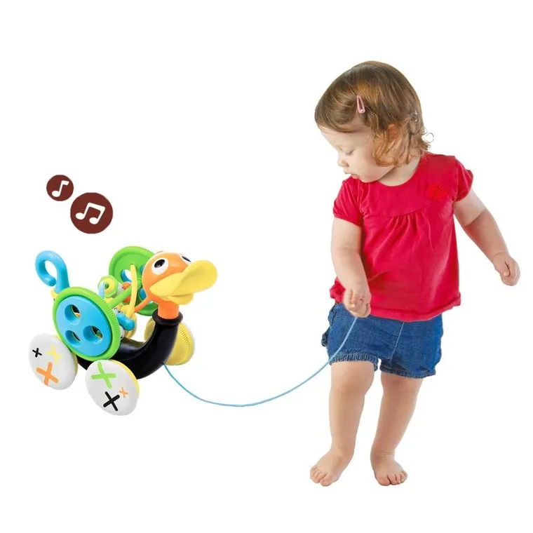 Yookidoo, Kwacząca kaczuszka na sznurku, zabawka do ciągnięcia