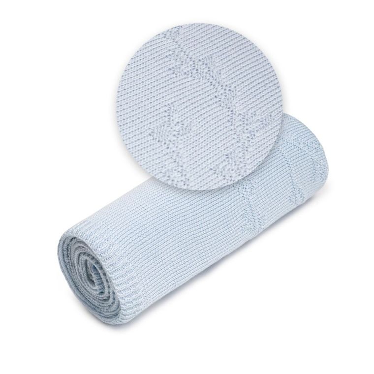 Yoonco, Meadow, kocyk bambusowy, niebieski