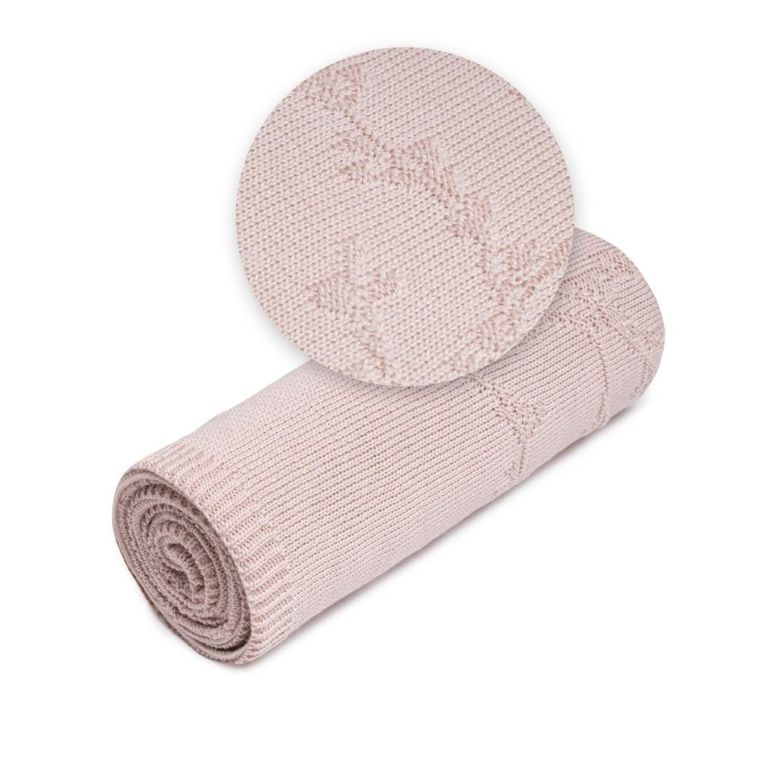 Yoonco, Meadow, kocyk bambusowy, róż