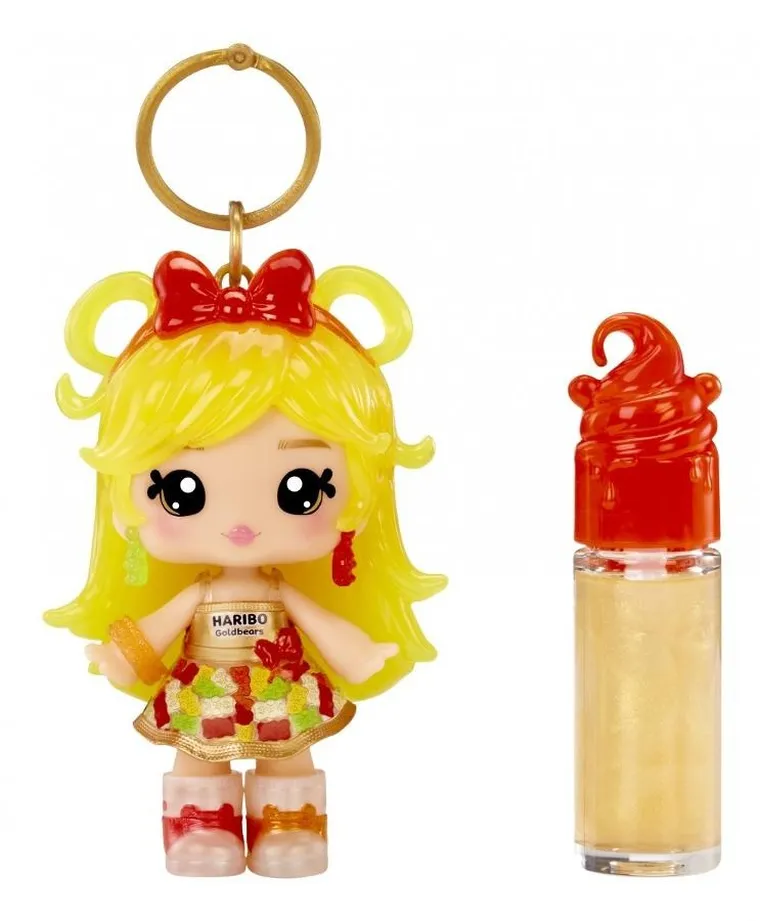 Yummiland, Haribo, laleczka Sweetie Goldbears + pachnący błyszczyk DIY do ust