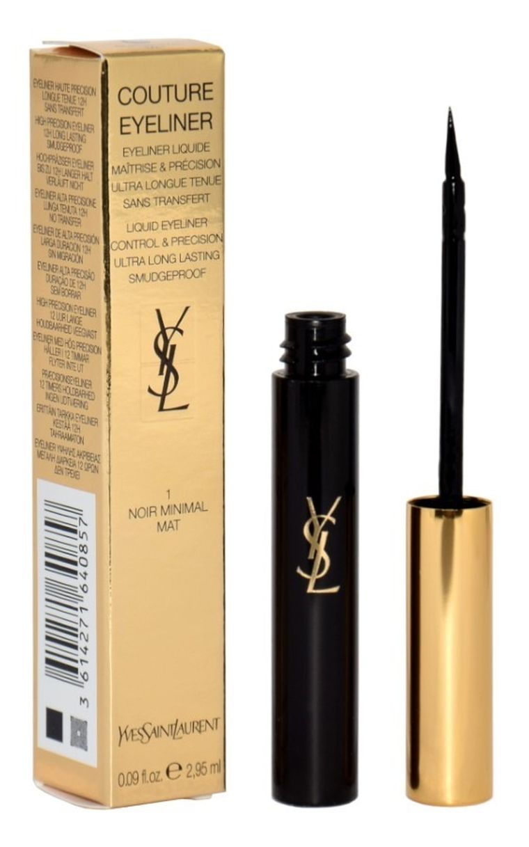 Yves Saint Laurent, Couture Eyeliner, eyeliner do oczu, 1 Deep Black, 2,95 ml