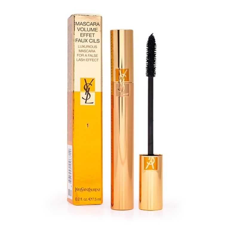 Yves Saint Laurent, Mascara Volume Effet Faux Cils, tusz do rzęs zwiększajacy objętość, 01 Black, 7,5 ml