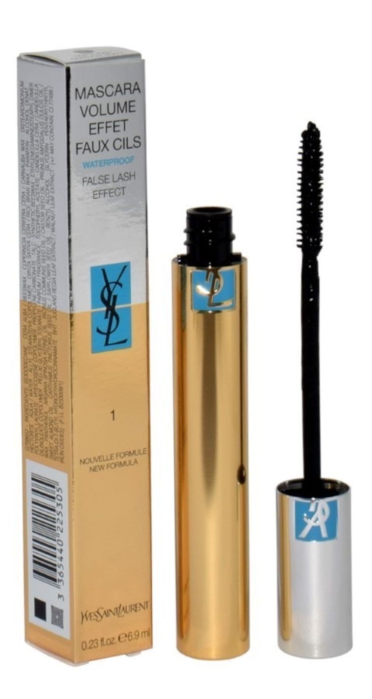 Yves Saint Laurent, Mascara Volume Effet Faux Cils Waterproof, tusz do rzęs zwiększajacy objętość, nr 1, 6,9 ml