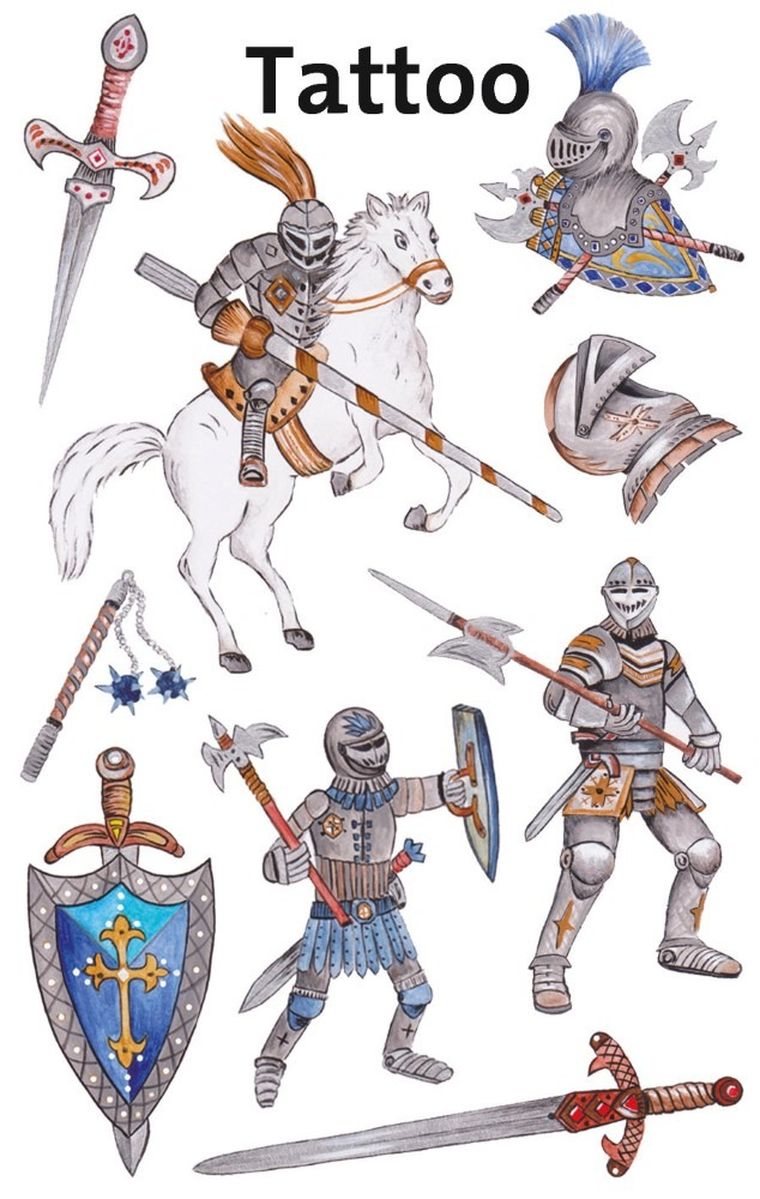 Z-Design, tatuaże, rycerze