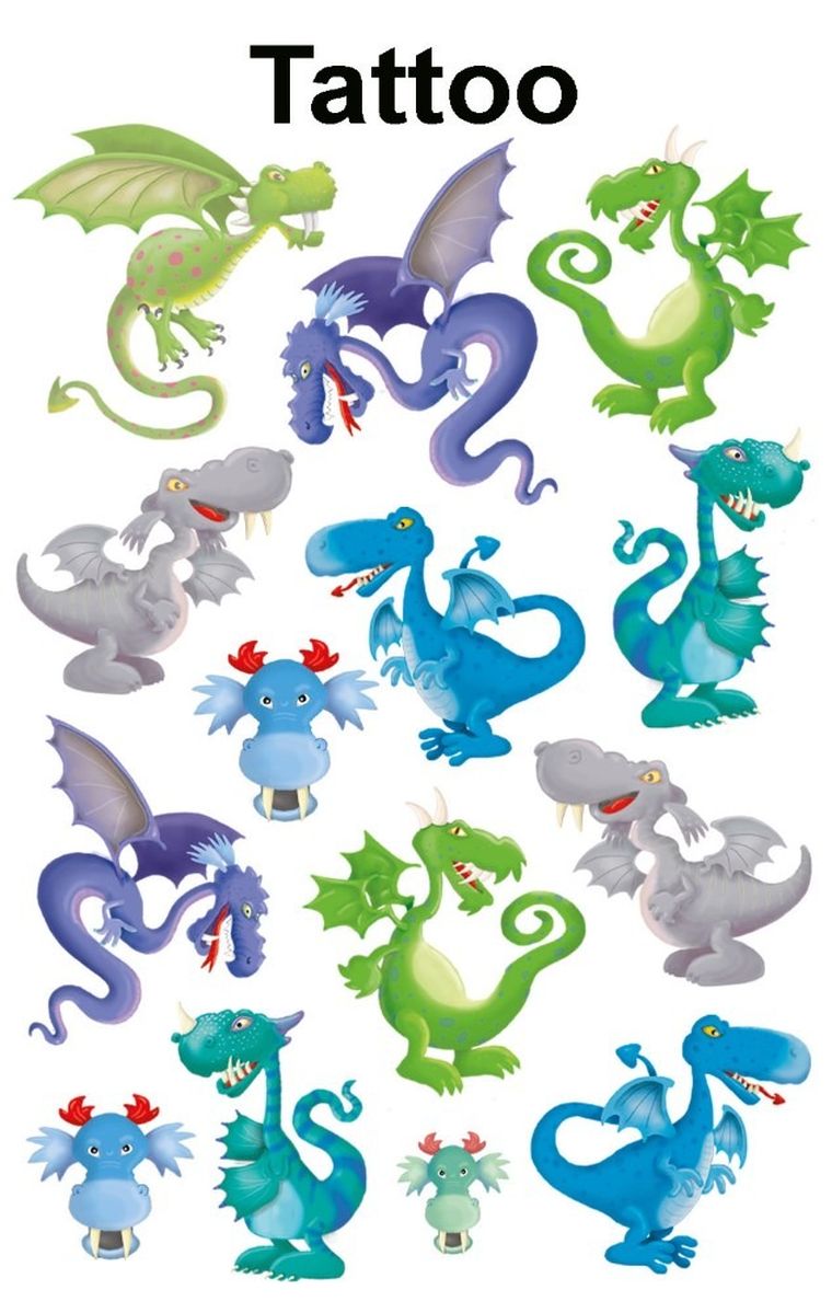 Z-Design, tatuaże, smoki