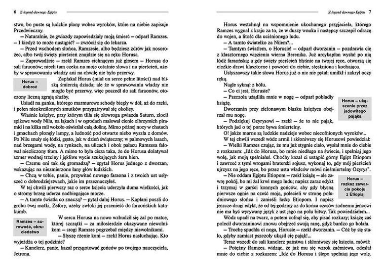 Z legend dawnego Egiptu. Wydanie z opracowaniem i streszczeniem